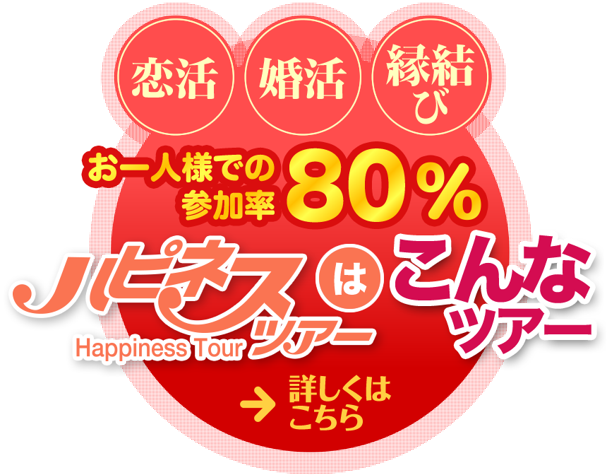 ハピネスツアーはこんなツアー