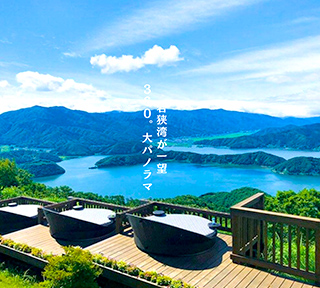 とにかく絶景!日本海を天空テラス・恋人の聖地から一望!三方五湖レインボーラインと日本三大鳥居の気比神宮参拝